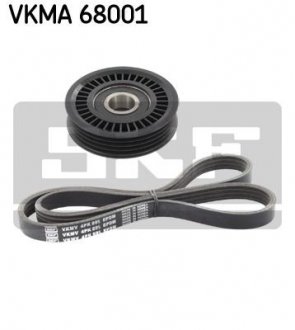 Комплект (ремінь+ролики) SKF VKMA 68001