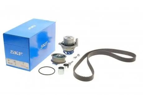 Роликовый модуль натяжителя ремня (ролик, ремень, насос) SKF VKMC 01222-1