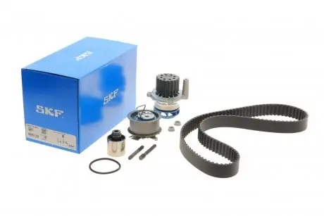 Роликовий модуль натягувача ременя (ролик, ремінь, помпа) SKF VKMC 01250-1