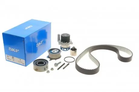 Комплект (ремень+ролик+насос) SKF VKMC 01255-1