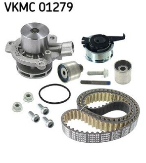 Комплект ГРМ + помпа VW T6 2.0TDI 04/15-, 62/75/84/110kw, CXGA/CAAA/CXGB/CAAB/CXFA/CXHA/CXHB/DNAA SKF VKMC01279 (фото 1)