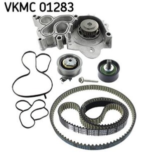 Комплект ГРМ, пас+ролик+помпа SKF VKMC 01283