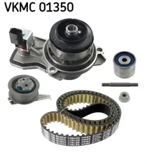 Комплект ГРМ, пас+ролик+помпа SKF VKMC 01350