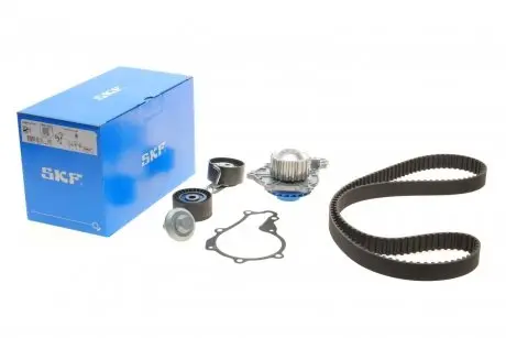 Комплект (ремень+ролик+насос) SKF VKMC 03140