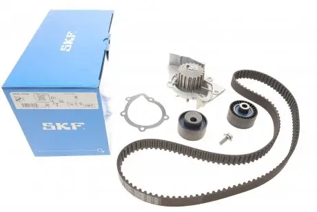 Комплект (ремень+ролик+насос) SKF VKMC 03244