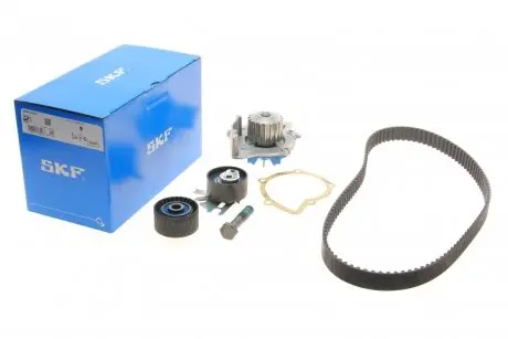 Роликовий модуль натягувача ременя (ролик, ремінь, помпа) SKF VKMC 03257