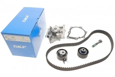 Роликовий модуль натягувача ременя (ролик, ремінь, помпа) SKF VKMC 03305