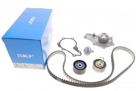 Комплект (ремень+ролик+насос) SKF VKMC 03318