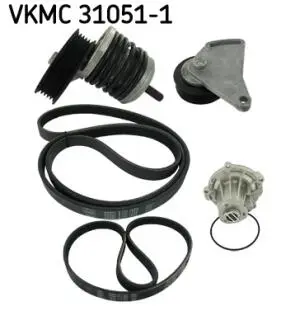 Насос води + комплект ручейковых ремней SKF VKMC310511