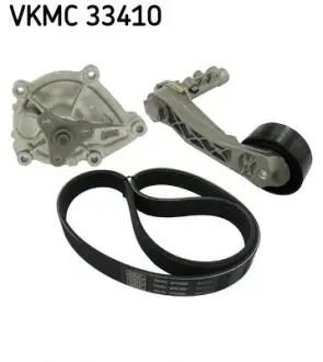 Насос води + комплект ручейковых ремней SKF VKMC33410