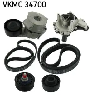 Насос води + комплект потічкових ременів SKF VKMC34700