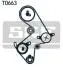 Ремкомплект ГРМ + помпа TOYOTA Avensis/Camry/CarinaE/Celica/Picnic/RAV4 &quot;2,0-2,2 &quot;85-01 SKF VKMC91003 (фото 2)