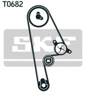 Насос води + комплект зубчастого ременя SKF VKMC93616