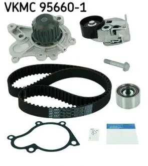Комплект (ремень+ролик+насос) SKF VKMC 95660-1
