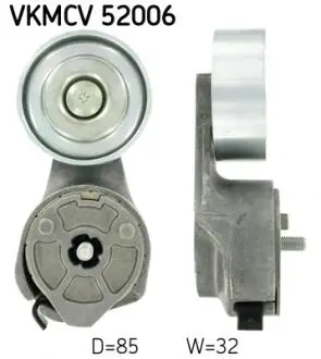 Ролик с натяжителем APV1084 D=85, W=32 SKF VKMCV 52006