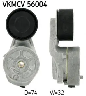 Ролик натяжний SKF VKMCV56004