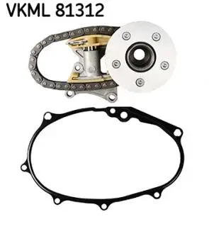 VW К-кт ланцюга ГРМ Audi A1/3/4/6,Golf V,VI,Passat,Touran,Skoda Octavia II 2.0FSI/TFSI SKF VKML 81312