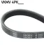 Поліклиновий ремінь SKF VKMV4PK760 (фото 1)