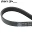 SKF Ремінь полікліновий 5PK1811 VKMV 5PK1811