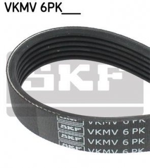 Поликлиновый ремень SKF VKMV6PK1025 (фото 1)