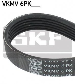 Ремень поликлиновый.. SKF VKMV6PK1197