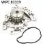Помпа води Citroen/Peugeot 1.5BlueHDi/Ford 1.5Ecoblue/Opel 1.5D/HDi 18- (18z) (R/B) (9 лоп.) VKPC83319