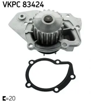 Насос води SKF VKPC83424