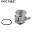 Водяний насос HYUNDAI/KIA "1.2-1.4 "11>> SKF VKPC95887 (фото 1)