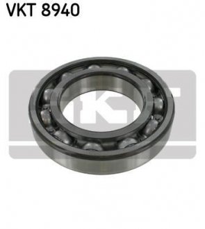 Підшипник трансмісії КПП кульковий 90x160x30 SKF VKT 8940 (фото 1)