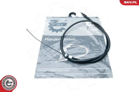 Фото 1 - кабель ручного гальма заднє ліве CITROEN Berlingo PEUGEOT Partner SKV GERMANY 25SKV083 Кабель ручного гальма заднє ліве CITROEN Berlingo PEUGEOT Partner SKV GERMANY 25SKV083 (фото 1)