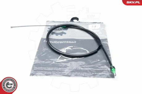 Фото 1 - кабель ручного гальма задній лівий/правий PEUGEOT 206 SKV GERMANY 25SKV236 Кабель ручного гальма задній лівий/правий PEUGEOT 206 SKV GERMANY 25SKV236 (фото 1)