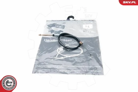 Фото 1 - кабель ручного гальма заднє ліве PEUGEOT 406 SKV GERMANY 25SKV273 Кабель ручного гальма заднє ліве PEUGEOT 406 SKV GERMANY 25SKV273 (фото 1)