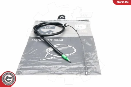 Фото 1 - кабель ручного гальма заднє ліве/праве RENAULT Scenic I Megane Scenic I SKV GERMANY 25SKV366 Кабель ручного гальма заднє ліве/праве RENAULT Scenic I Megane Scenic I SKV GERMANY 25SKV366 (фото 1)