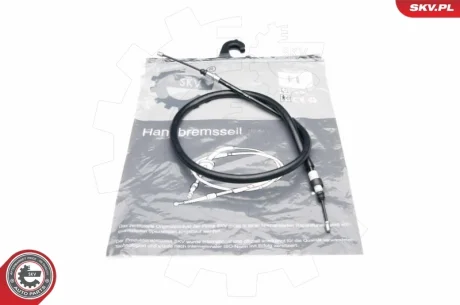 Фото 1 - кабель ручного гальма заднє ліве/праве RENAULT Laguna I Laguna Grandtour I SKV GERMANY 25SKV406 Кабель ручного гальма заднє ліве/праве RENAULT Laguna I Laguna Grandtour I SKV GERMANY 25SKV406 (фото 1)