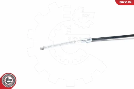 Фото 1 - кабель ручного гальма заднє ліве/праве SEAT Toledo I VW Golf II Jetta II SKV GERMANY 25SKV566 Кабель ручного гальма заднє ліве/праве SEAT Toledo I VW Golf II Jetta II SKV GERMANY 25SKV566 (фото 1)