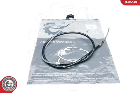 Фото 1 - кабель ручного гальма задній лівий/правий VW Golf III IV Vento SKV GERMANY 25SKV586 Кабель ручного гальма задній лівий/правий VW Golf III IV Vento SKV GERMANY 25SKV586 (фото 1)