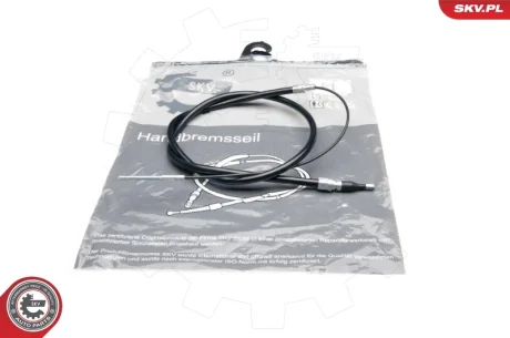 Кабель ручного гальма передній лівий/правий VW Derby Polo SKV GERMANY 25SKV635