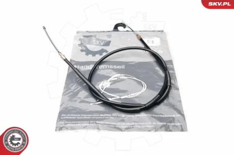 Кабель ручного гальма заднє ліве/праве SKODA Favorit Felicia I II SKV GERMANY 25SKV806