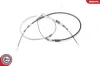 Кабель ручного гальма заднє ліве/праве OPEL Astra F Kadett E SKV GERMANY 26SKV046 (фото 2)