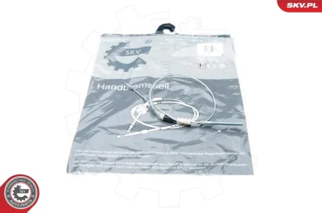 Фото 1 - кабель ручного гальма задній лівий OPEL Vectra A SKV GERMANY 26SKV113 Кабель ручного гальма задній лівий OPEL Vectra A SKV GERMANY 26SKV113 (фото 1)