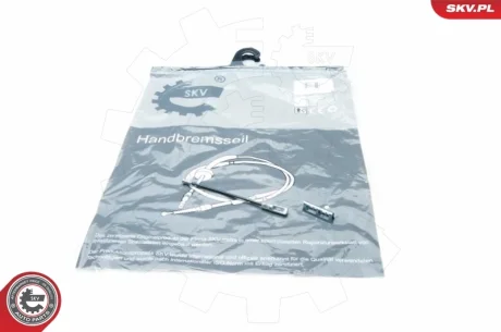 Фото 1 - кабель ручного гальма задній лівий/правий OPEL Vectra B SKV GERMANY 26SKV146 Кабель ручного гальма задній лівий/правий OPEL Vectra B SKV GERMANY 26SKV146 (фото 1)