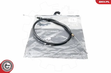 Фото 1 - кабель ручного гальма задній лівий/правий RENAULT Clio I SKV GERMANY 26SKV186 Кабель ручного гальма задній лівий/правий RENAULT Clio I SKV GERMANY 26SKV186 (фото 1)