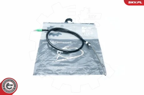 Фото 1 - кабель ручного гальма задній лівий RENAULT Clio II SKV GERMANY 26SKV193 Кабель ручного гальма задній лівий RENAULT Clio II SKV GERMANY 26SKV193 (фото 1)