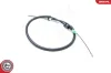 Кабель ручного гальма задній правий NISSAN Kubistar RENAULT Kangoo SKV GERMANY 26SKV234 (фото 3)