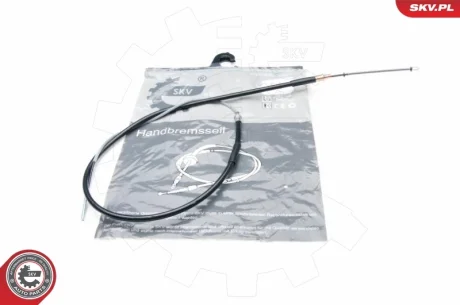 Фото 1 - кабель ручного гальма задній лівий/правий VW Golf I Scirocco SKV GERMANY 26SKV296 Кабель ручного гальма задній лівий/правий VW Golf I Scirocco SKV GERMANY 26SKV296 (фото 1)