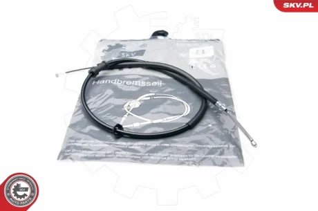Фото 1 - кабель ручного гальма задній правий FIAT Panda SKV GERMANY 26SKV304 Кабель ручного гальма задній правий FIAT Panda SKV GERMANY 26SKV304 (фото 1)