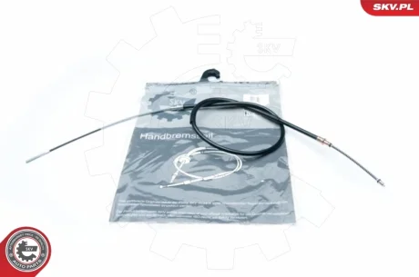 Фото 1 - кабель ручного гальма заднє ліве/праве SEAT Crodoba Ibiza II III SKV GERMANY 26SKV356 Кабель ручного гальма заднє ліве/праве SEAT Crodoba Ibiza II III SKV GERMANY 26SKV356 (фото 1)