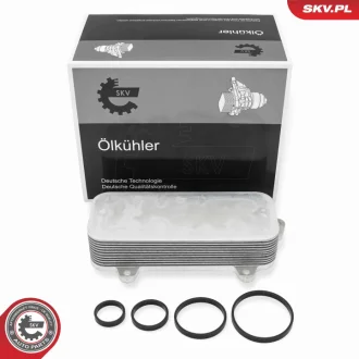 Масляний радіатор для мастила двигуна VW California T5 Multivan T5 Touareg Transporter T5 SKV GERMANY 31SKV272