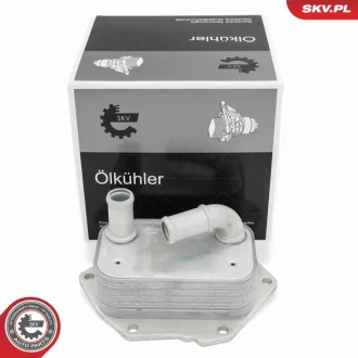 Масляний радіатор для мастила двигуна CITROEN C5 II C6 C8 FIAT Ulysse JAGUAR Xf LANCIA Phedra LAND ROVER Range rover PEUGEOT 807 SKV GERMANY 31SKV277