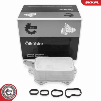 Масляний радіатор для мастила двигуна MERCEDES-BENZ Marco polo Vito NISSAN Qashqai X-trail III OPEL Vivaro B RENAULT Trafic III SKV GERMANY 31SKV306